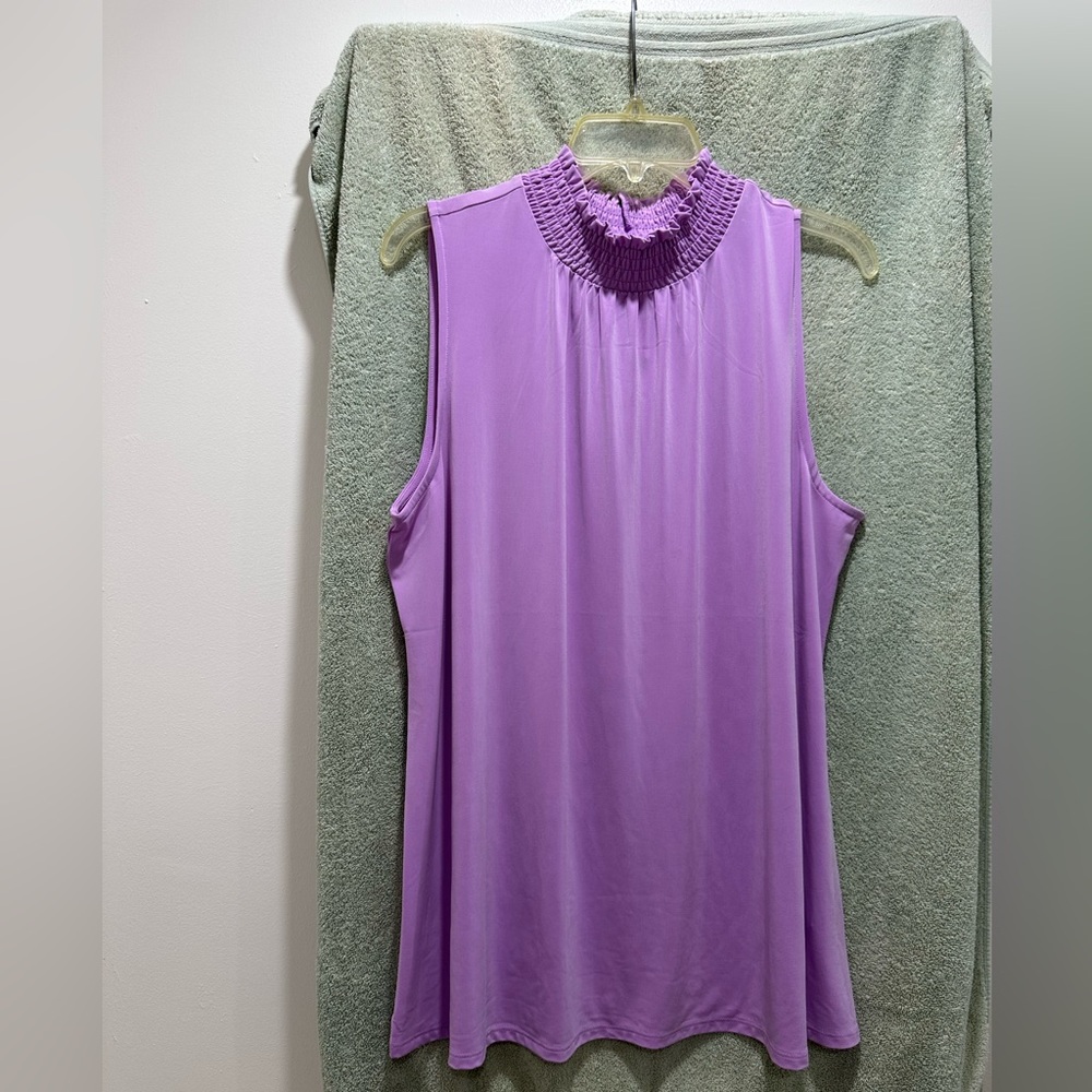 Cato Lavender Sleeveless Tank Top
